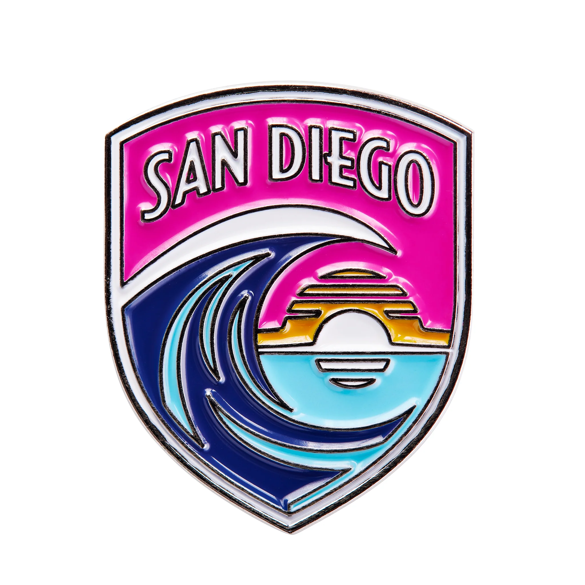San Diego Wave FC Crest Pin - Image 3