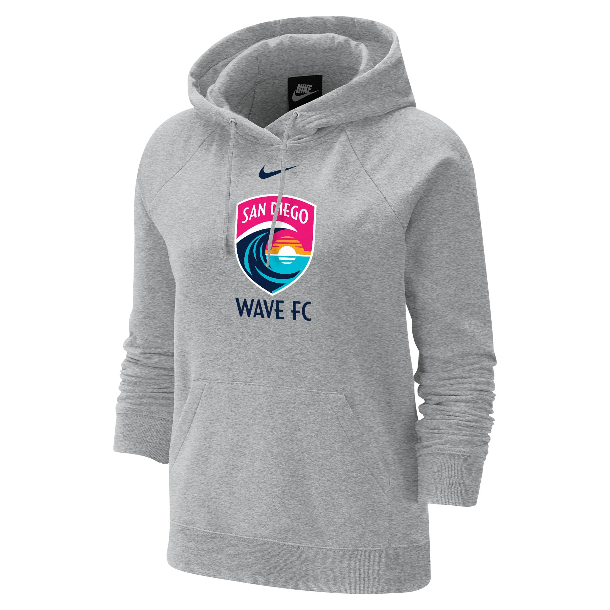 Women's Nike San Diego Wave FC Crest Varsity Fleece Hoodie - Image 3