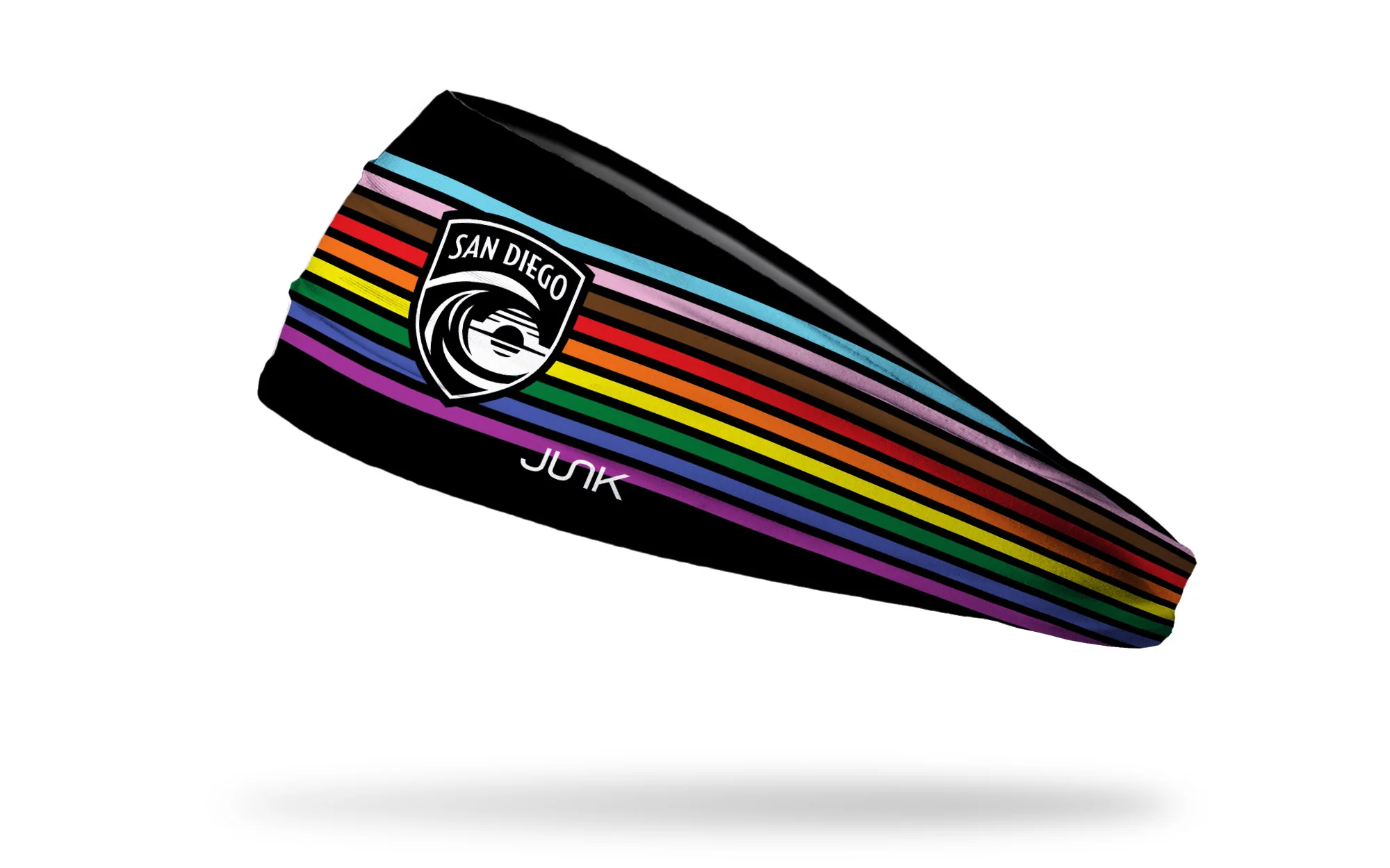 San Diego Wave FC Spread Love Make Waves Pride Headband - Image 3