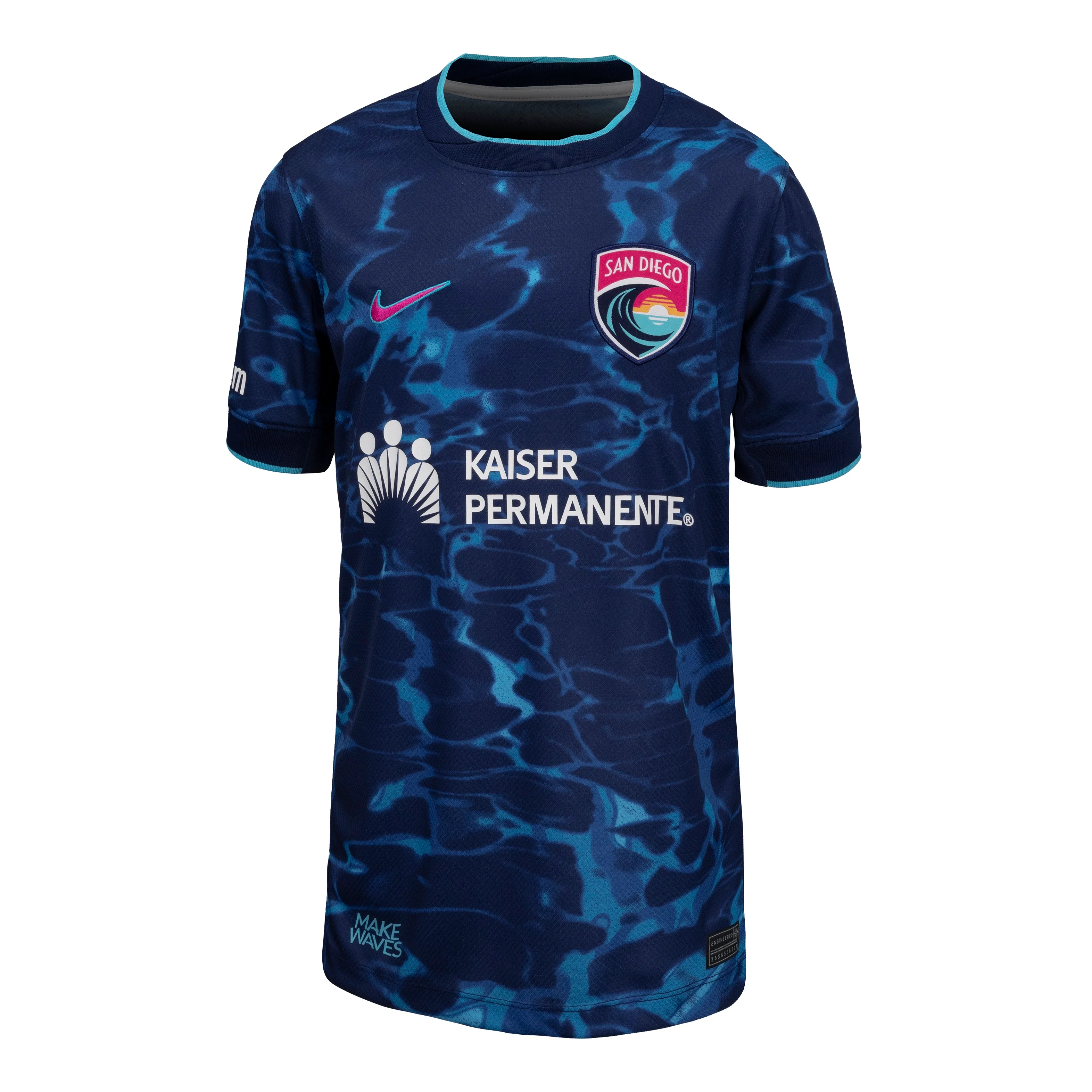 Youth Nike San Diego Wave FC Altamar Replica Jersey - Image 3