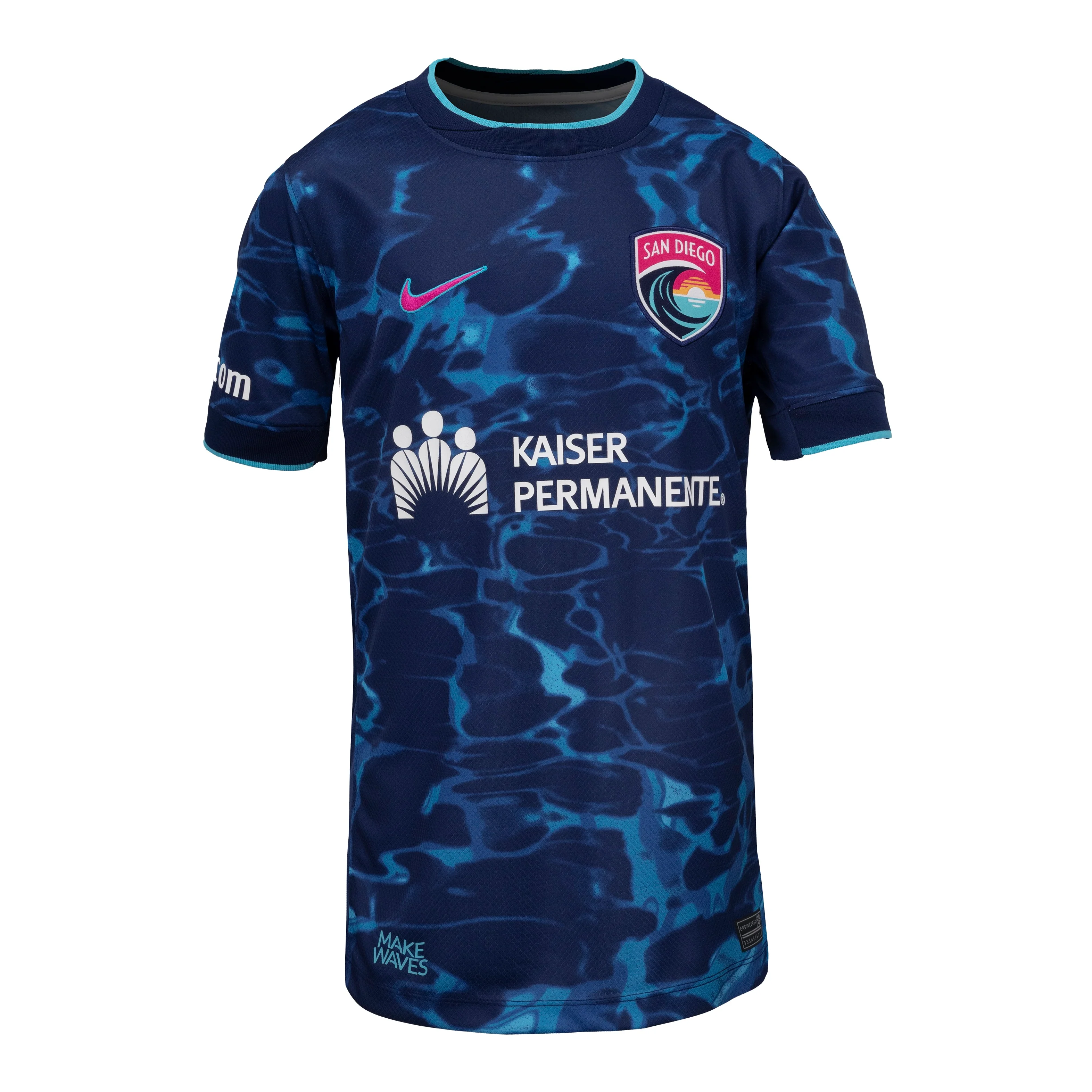 Youth Nike San Diego Wave FC Altamar Replica Jersey - Image 4